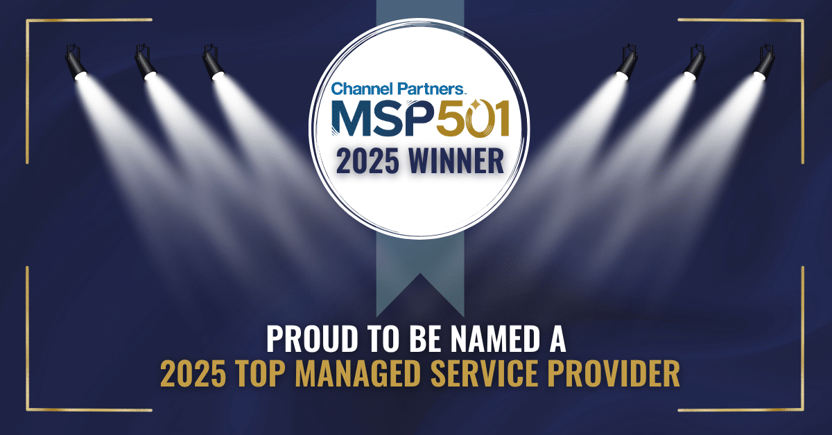 BoomTech Ranked in 2025 MSP 501! 1