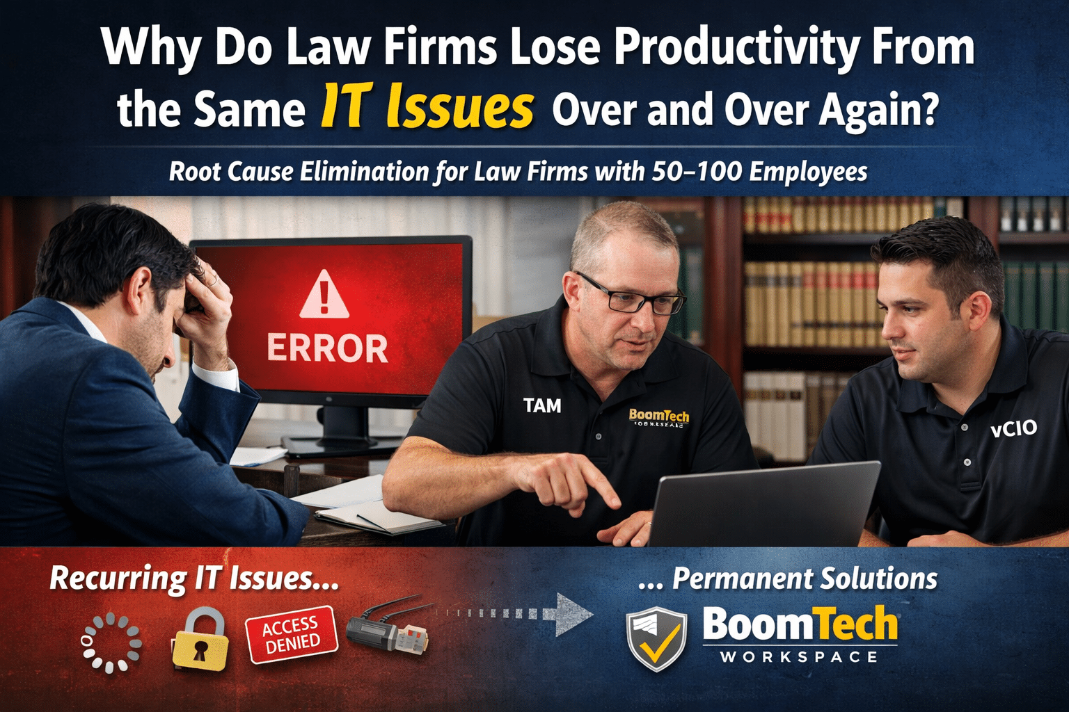 Why Do Law Firms Lose Productivity From the Same IT Issues Over and Over Again? 3