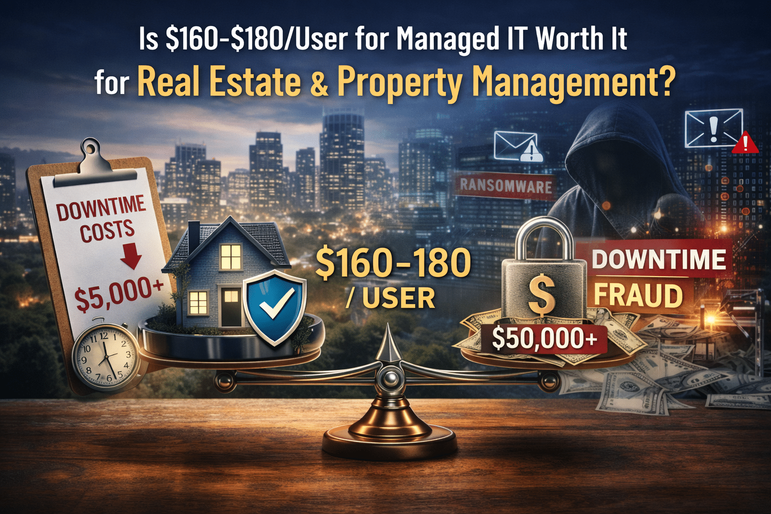 Should Property Management Companies Use Co-Managed IT or Fully Outsourced Managed IT Services?